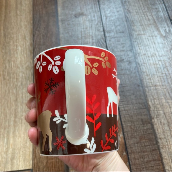 Starbucks 2009 Winter Holiday Reindeer Bone China Mug - Picture 3 of 7